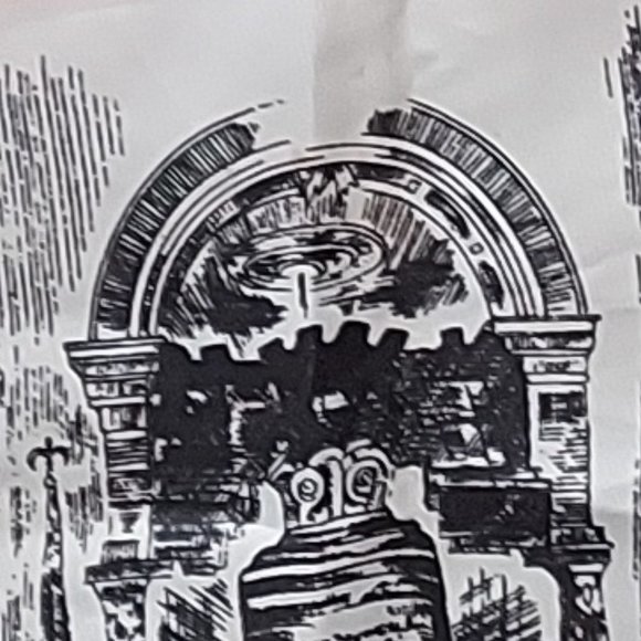 Philadelphia souvenir scarf by Glentex - Picture 9 of 9